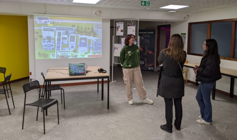 Présentation du Monde Virtuel « Rennes2D », par Elsa Godet, étudiante en première année de Master Didactique des Langues.